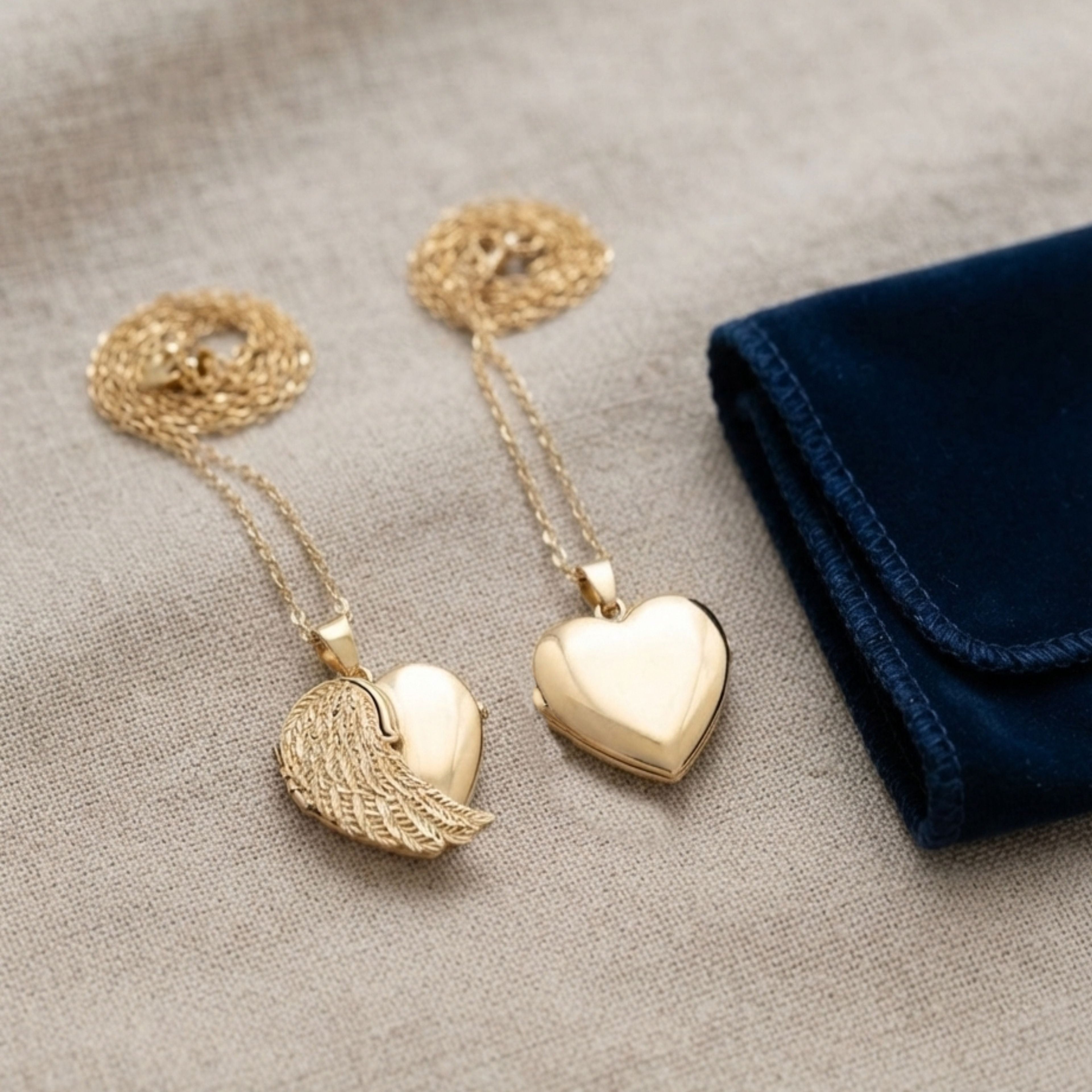 Gold Lockets (Does NOT Hold Ashes)