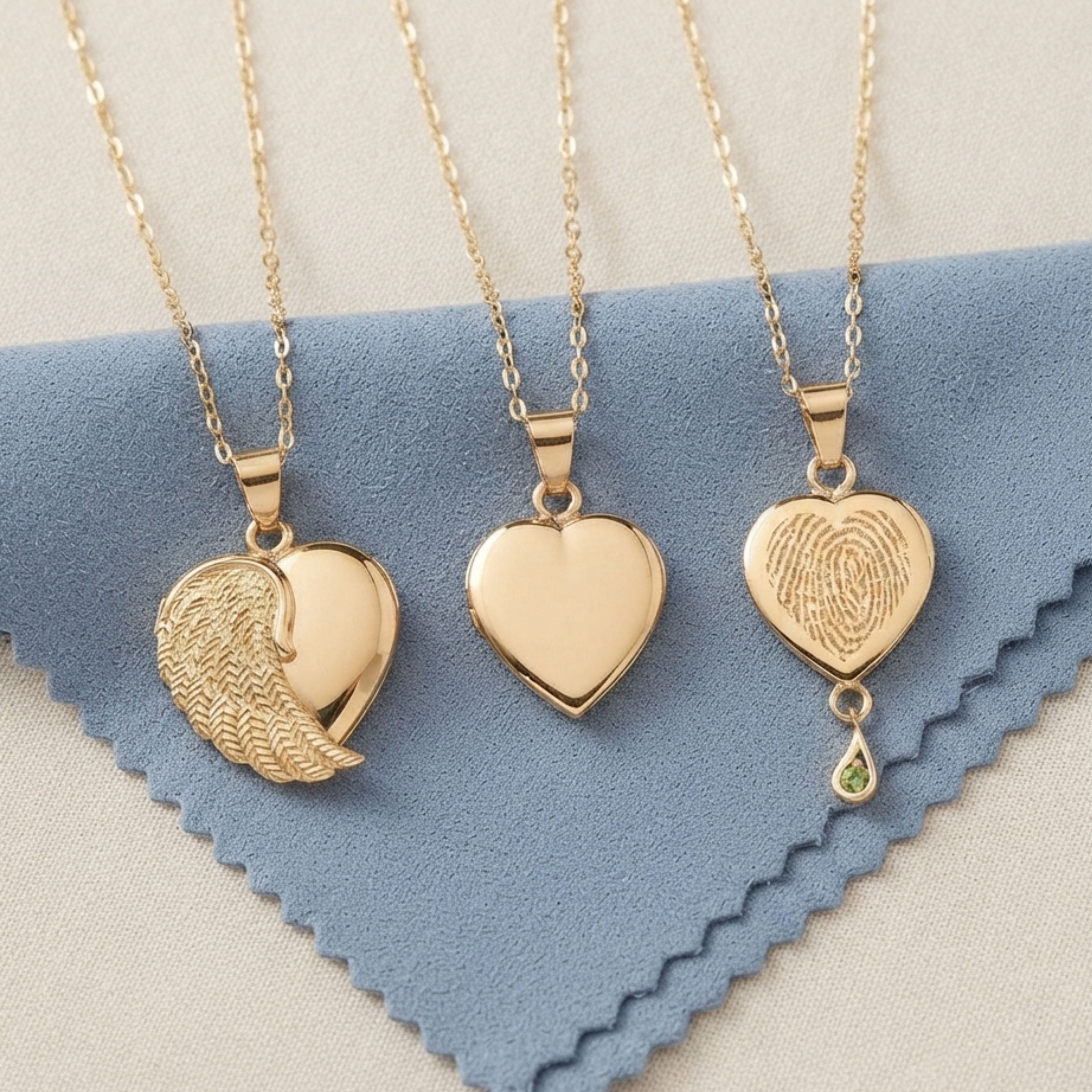 Gold Pendant Urns