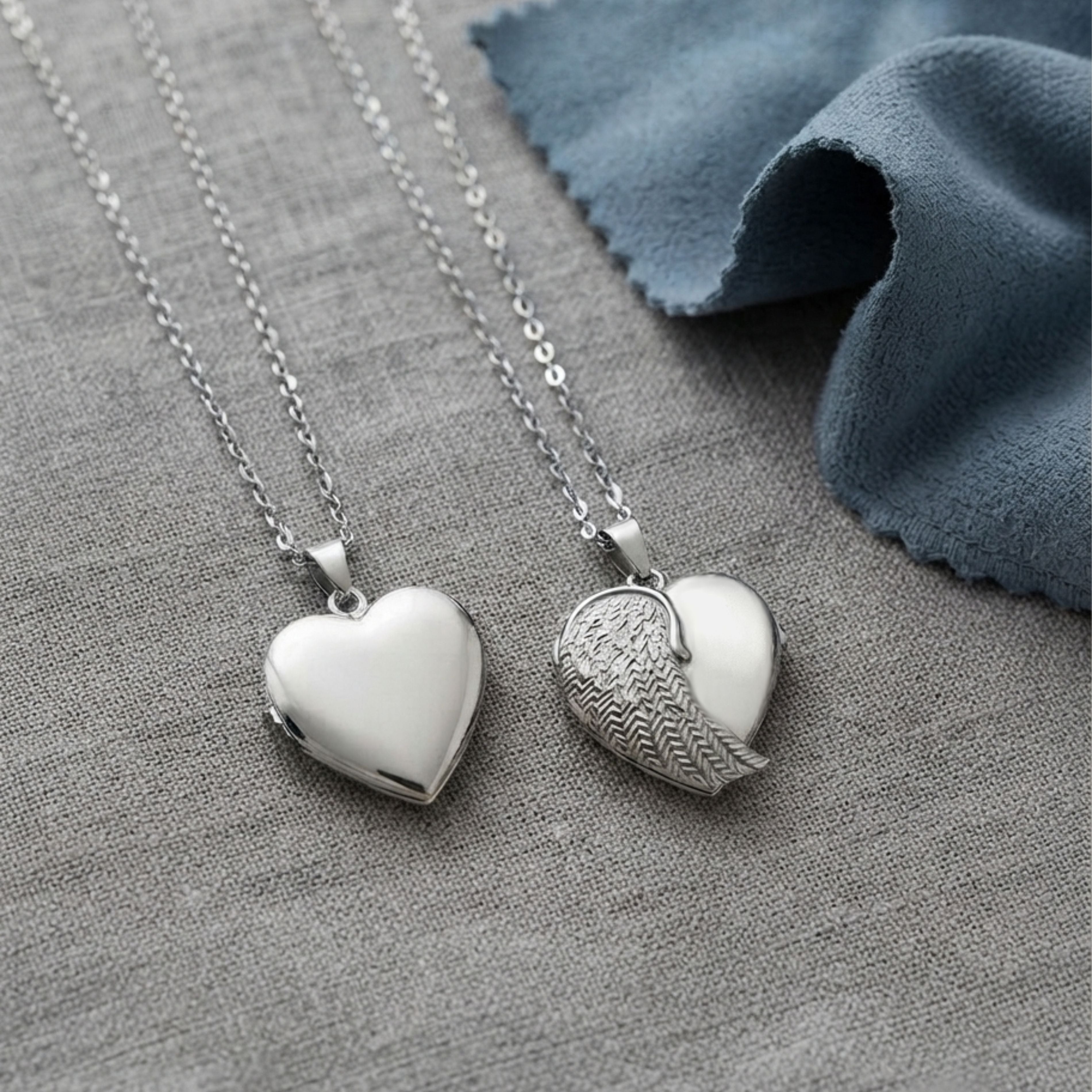 Silver Lockets (Does NOT Hold Ashes)