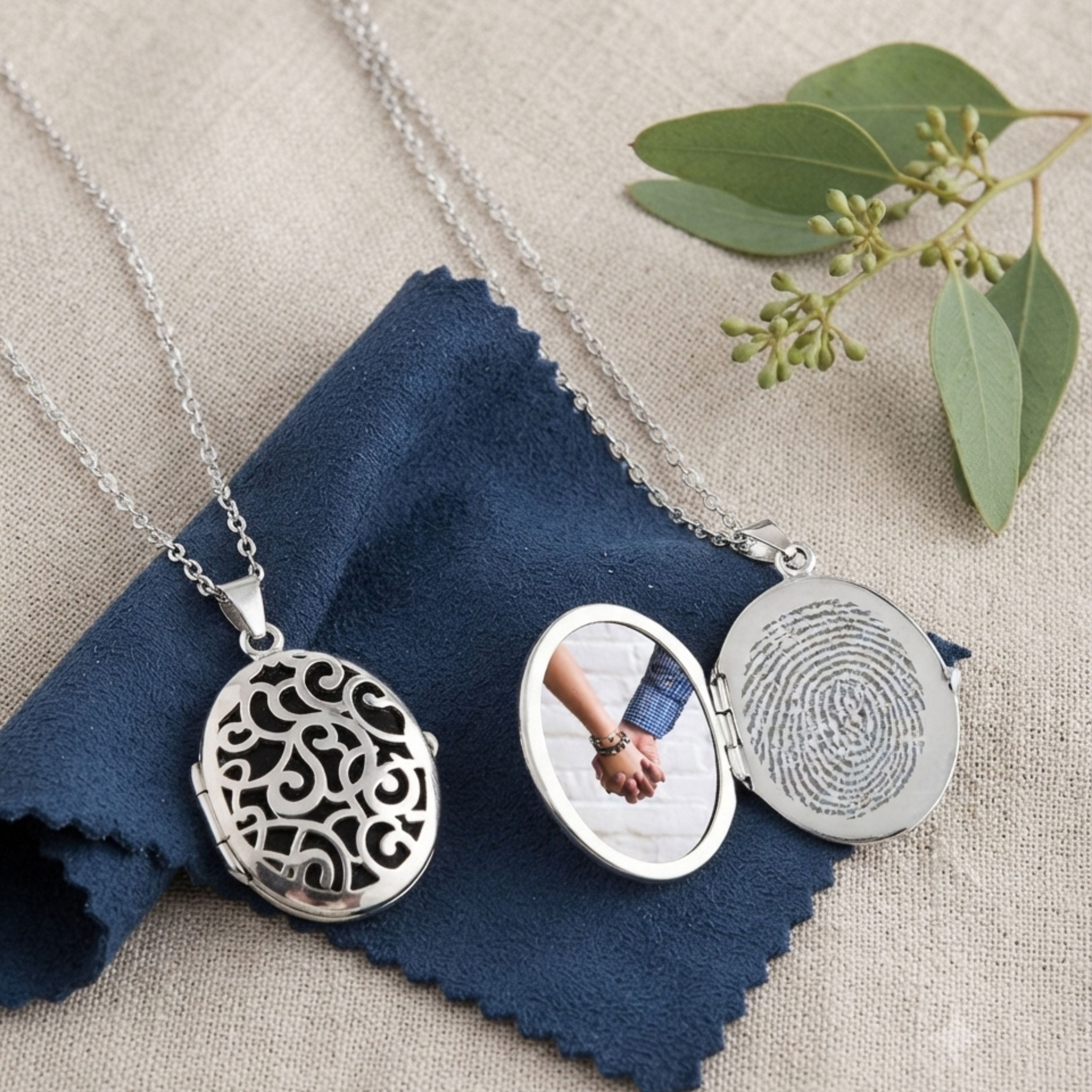 Silver Locket Urns