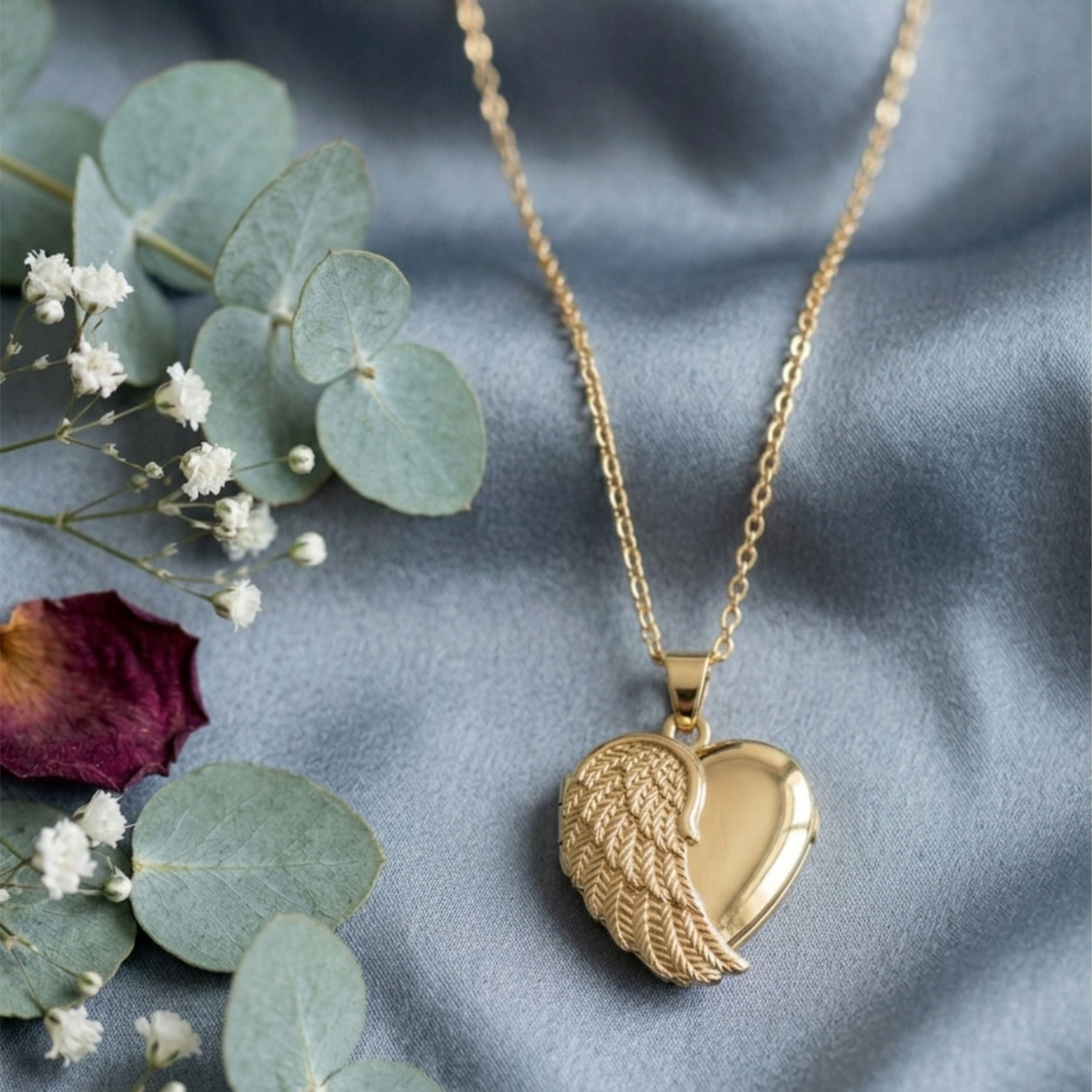 Gold Locket Urns