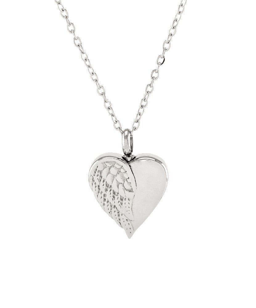 Angel Wing Urn Necklace Loved Remembered