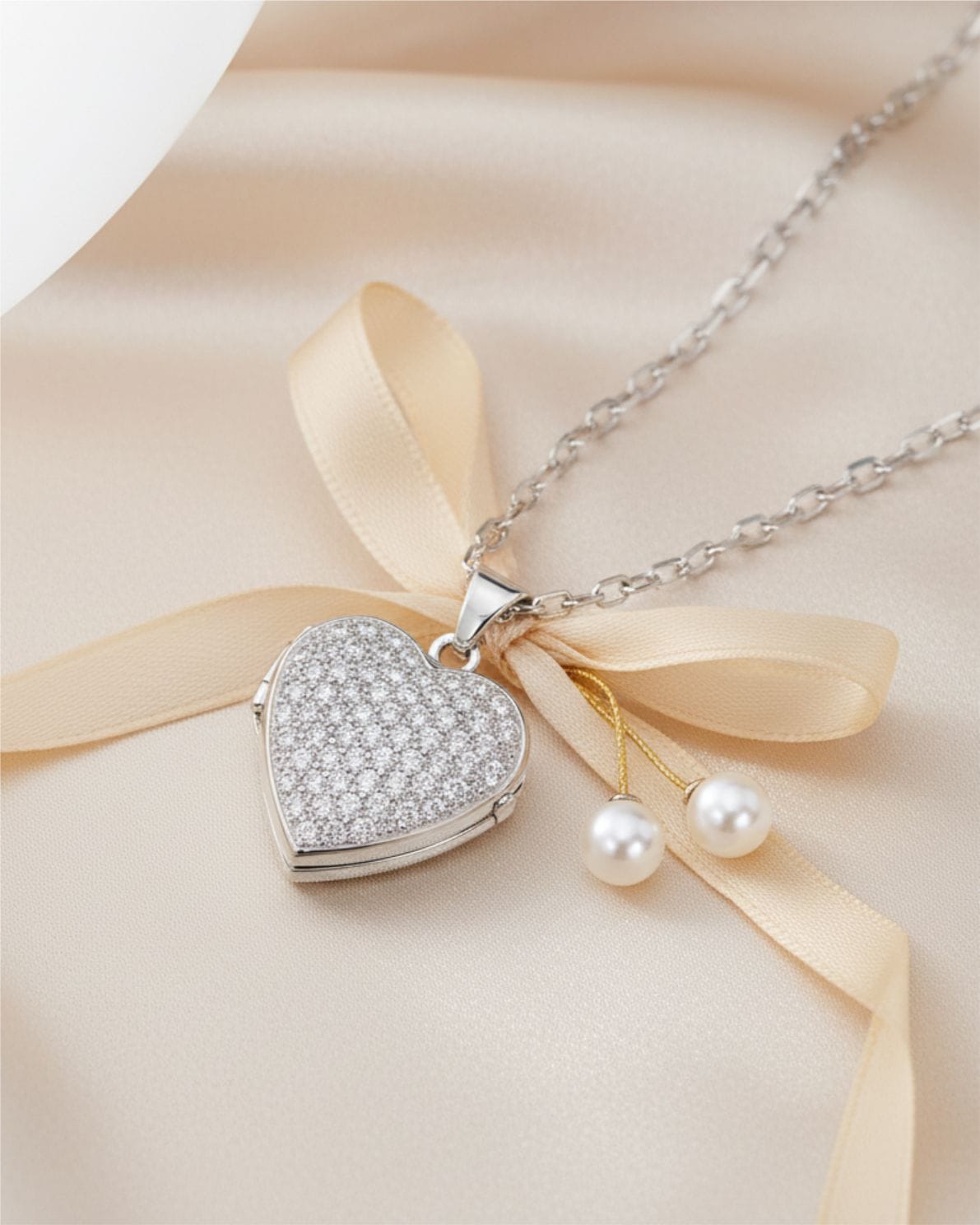 Loved Remembered Eternal Light Locket Urn