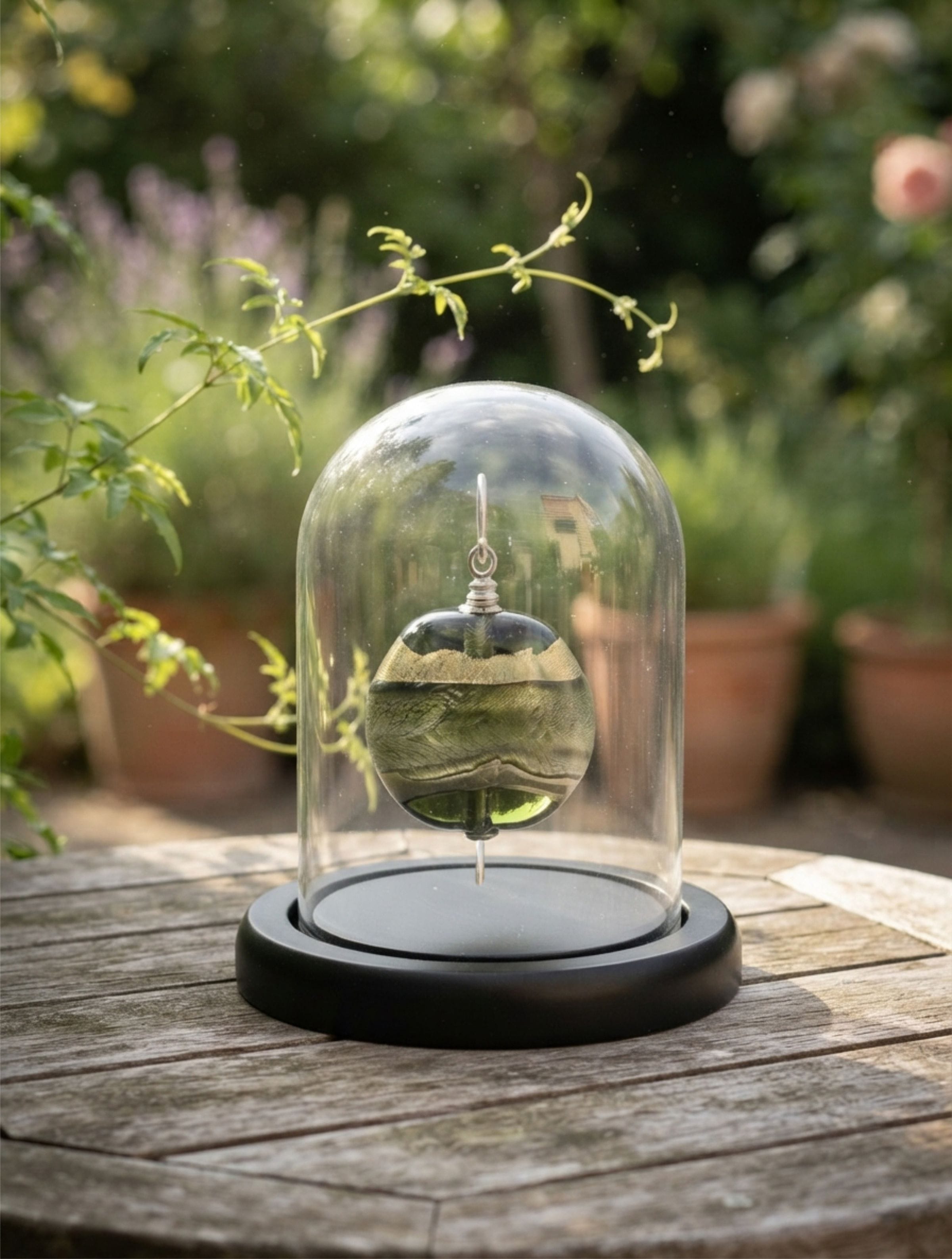 Loved Remembered Keepsake Urn - "In The Garden"