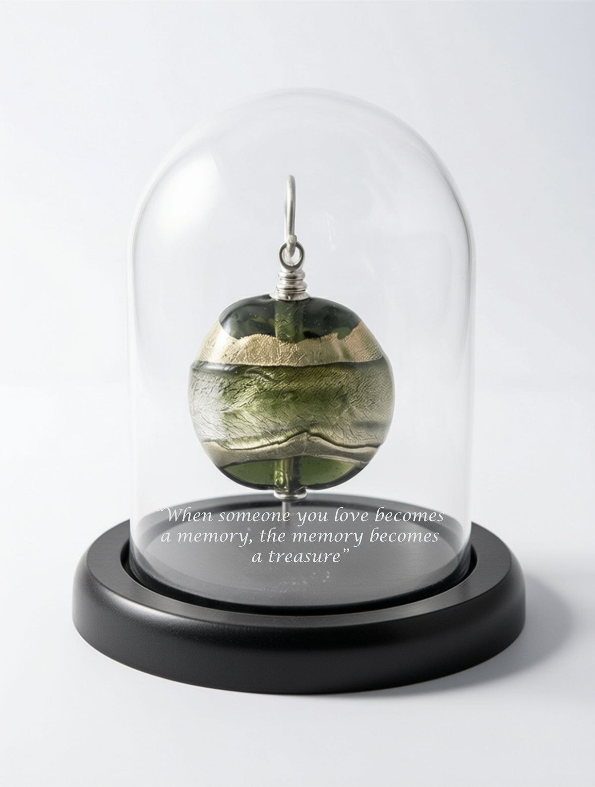 Loved Remembered Keepsake Urn - "In The Garden"