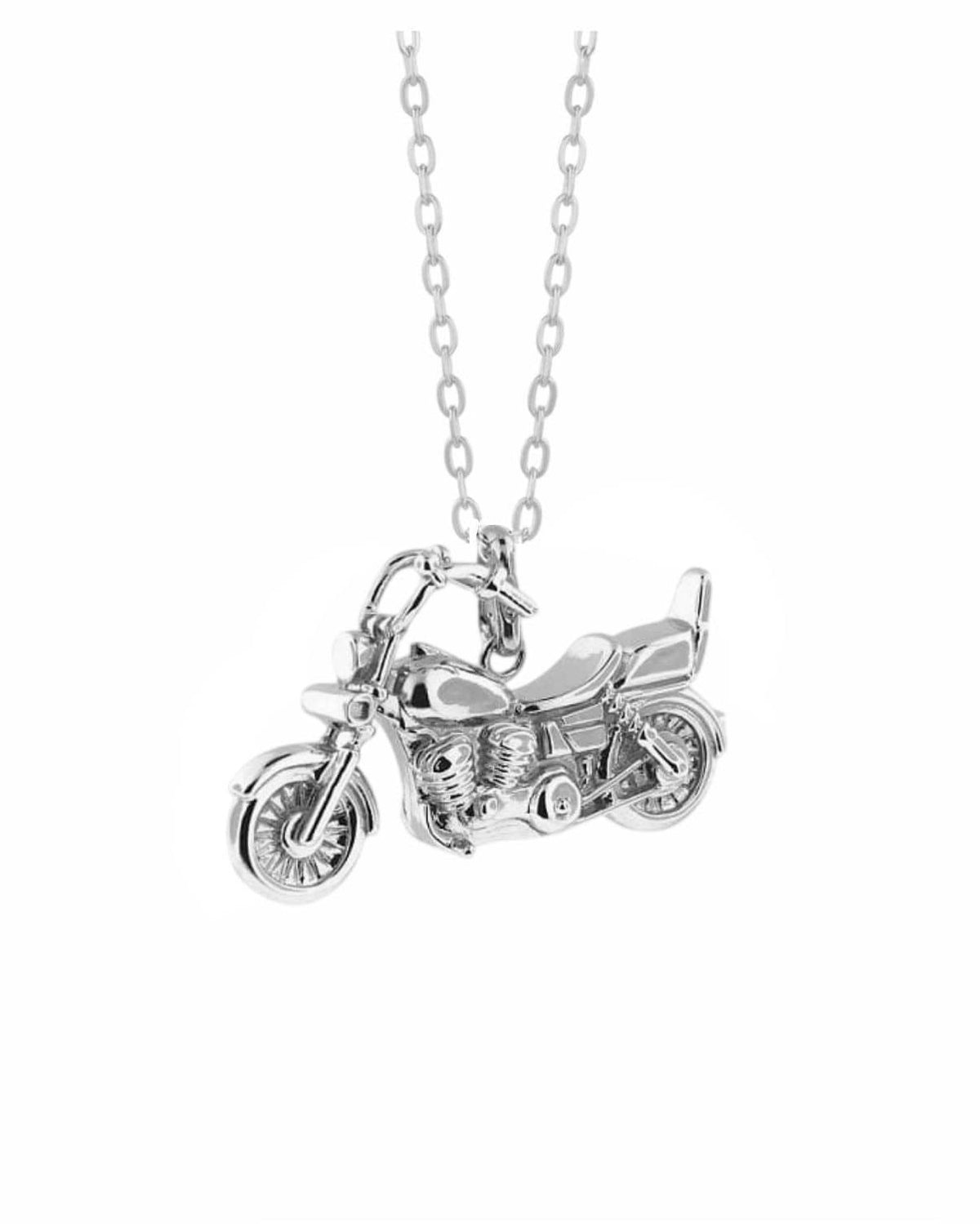 Loved Remembered Motorcycle Pendant Urn