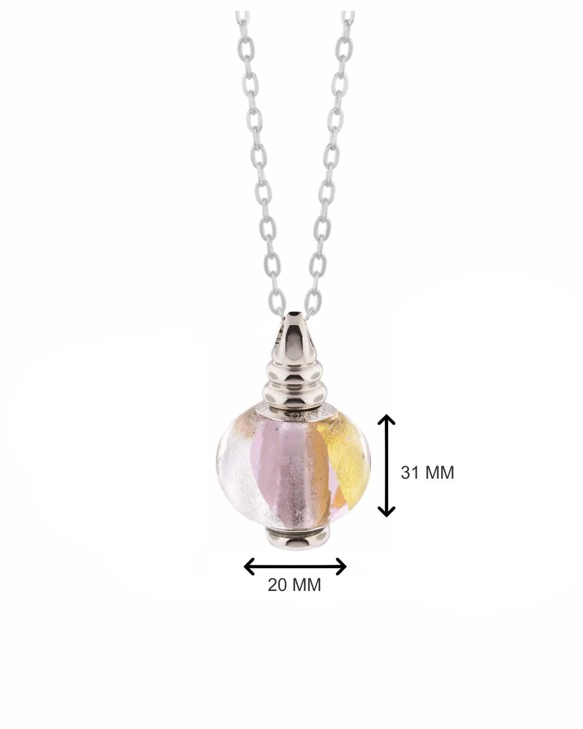 Loved Remembered Murano Glass Bead - Loving Whispers
