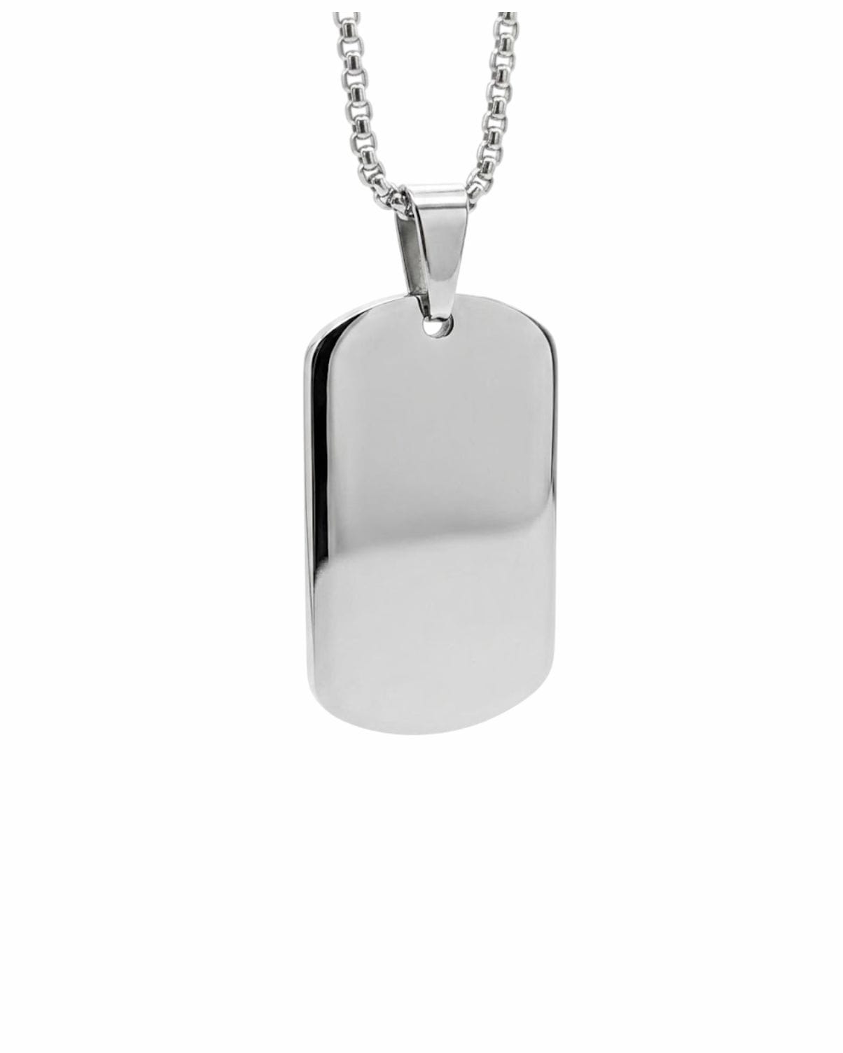 Loved Remembered STAINLESS 2 Tag Pendant