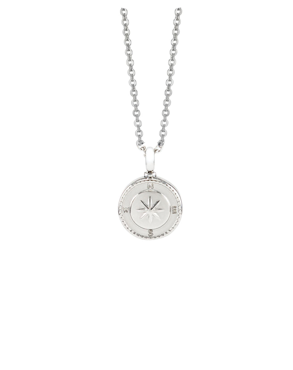 Loved Remembered Stainless Steel Small Compass Urn