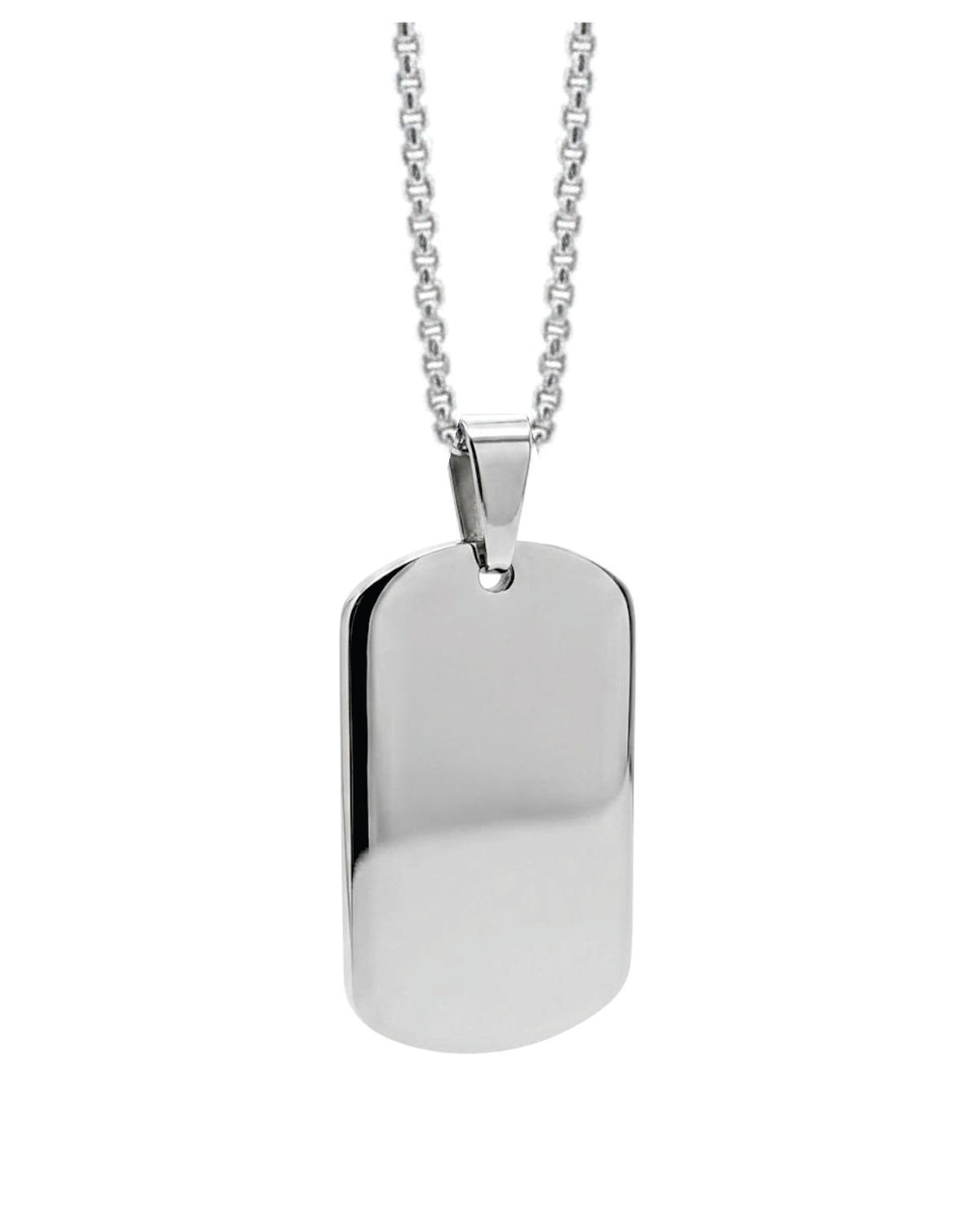 Loved Remembered Stainless Steel Tag Pendant