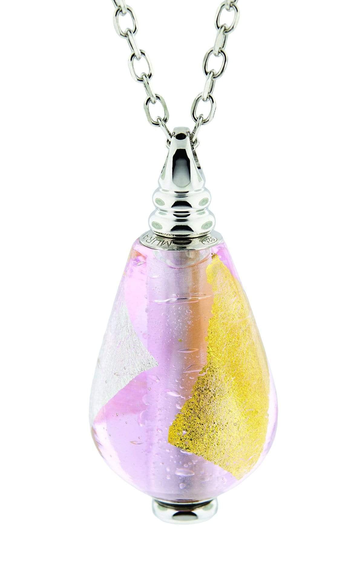 Cara Keepsakes Murano Glass Pendant Urns Drop Murano Glass Pendant Urn - 'Loving Whispers'