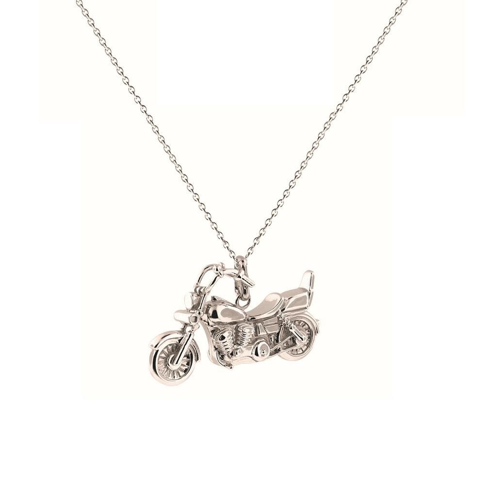 Loved Remembered Motorcycle Pendant Urn