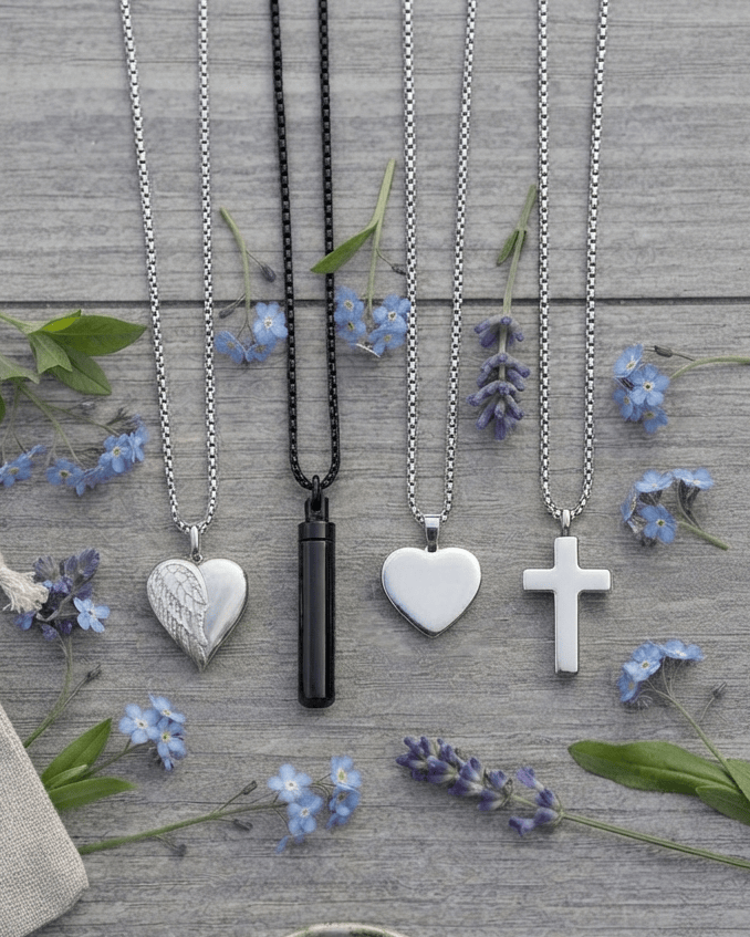 Stainless Steel Pendant Urns