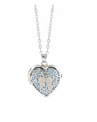 Loved Remembered 'Angel Heart' Silver Locket Urn