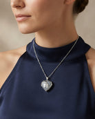 Loved Remembered 'Angel Heart' Silver Locket Urn