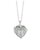 Loved Remembered 'Angel Heart' Silver Locket Urn