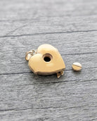 Loved Remembered 'Angel Wing' Gold Locket Urn
