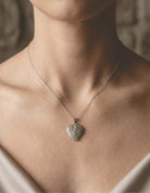 Loved Remembered Angel Wing Pendant Urn