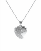 Loved Remembered Angel Wing Pendant Urn