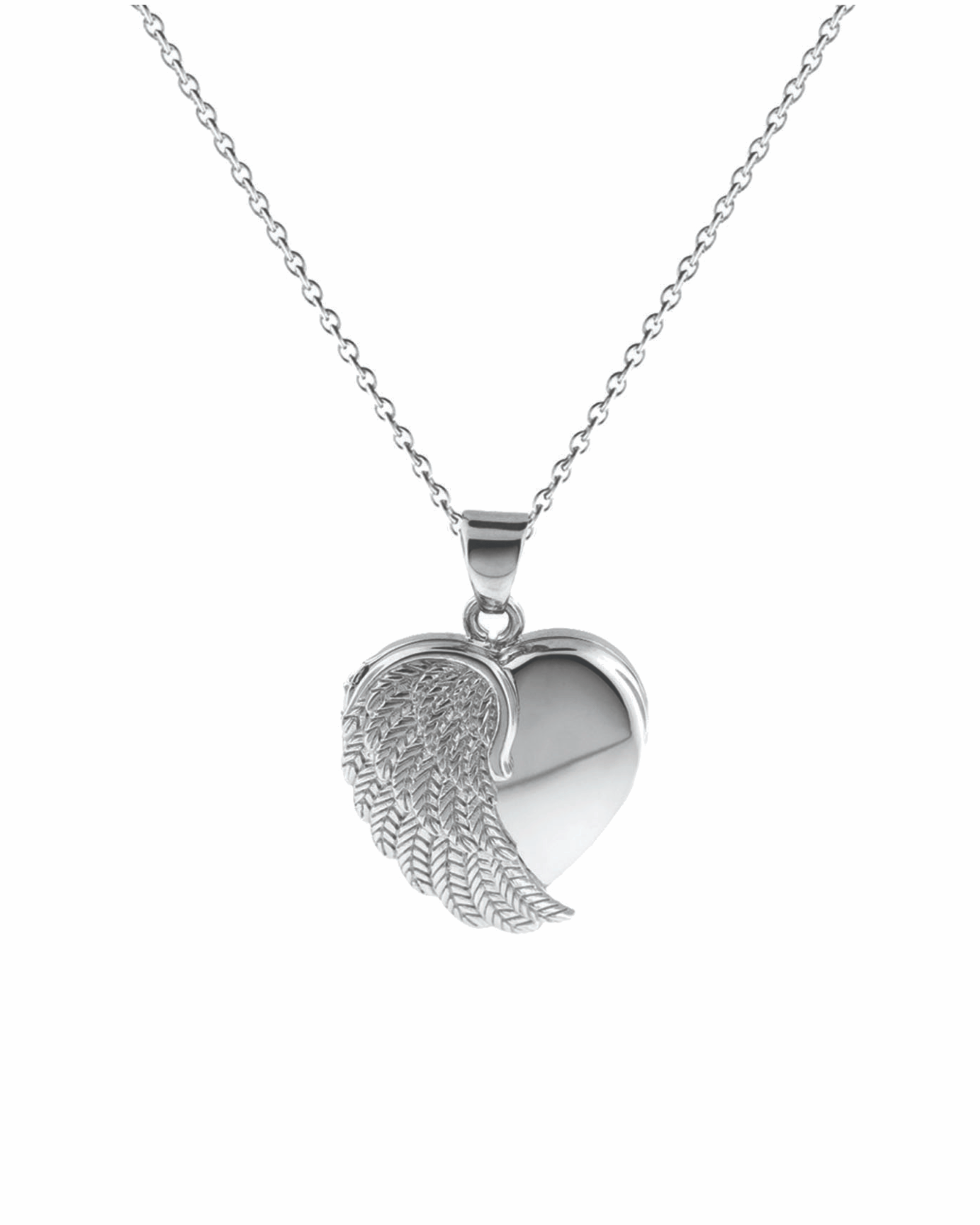 Loved Remembered Angel Wing Pendant Urn