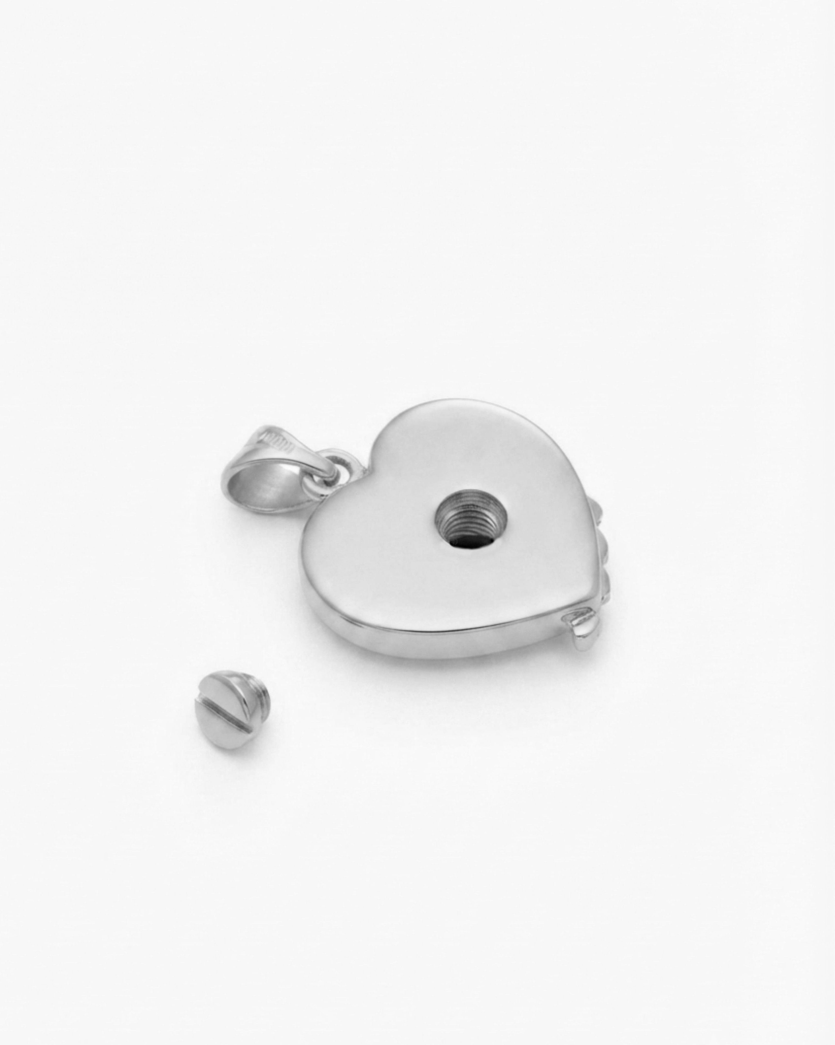 Loved Remembered Angel Wing Pendant Urn