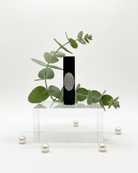 Loved Remembered Black Stainless Steel Block Urn