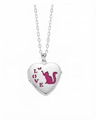 Loved Remembered Cat Locket Urn