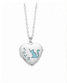 Loved Remembered Cat Locket Urn