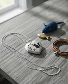 Loved Remembered Cat Locket Urn