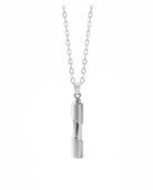 Loved Remembered Cylinder Pendant Urn