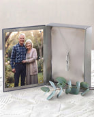Loved Remembered Cylinder Pendant Urn