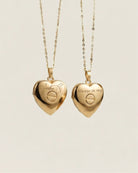 Loved Remembered 'Forget Me Not' Gold Locket Urn