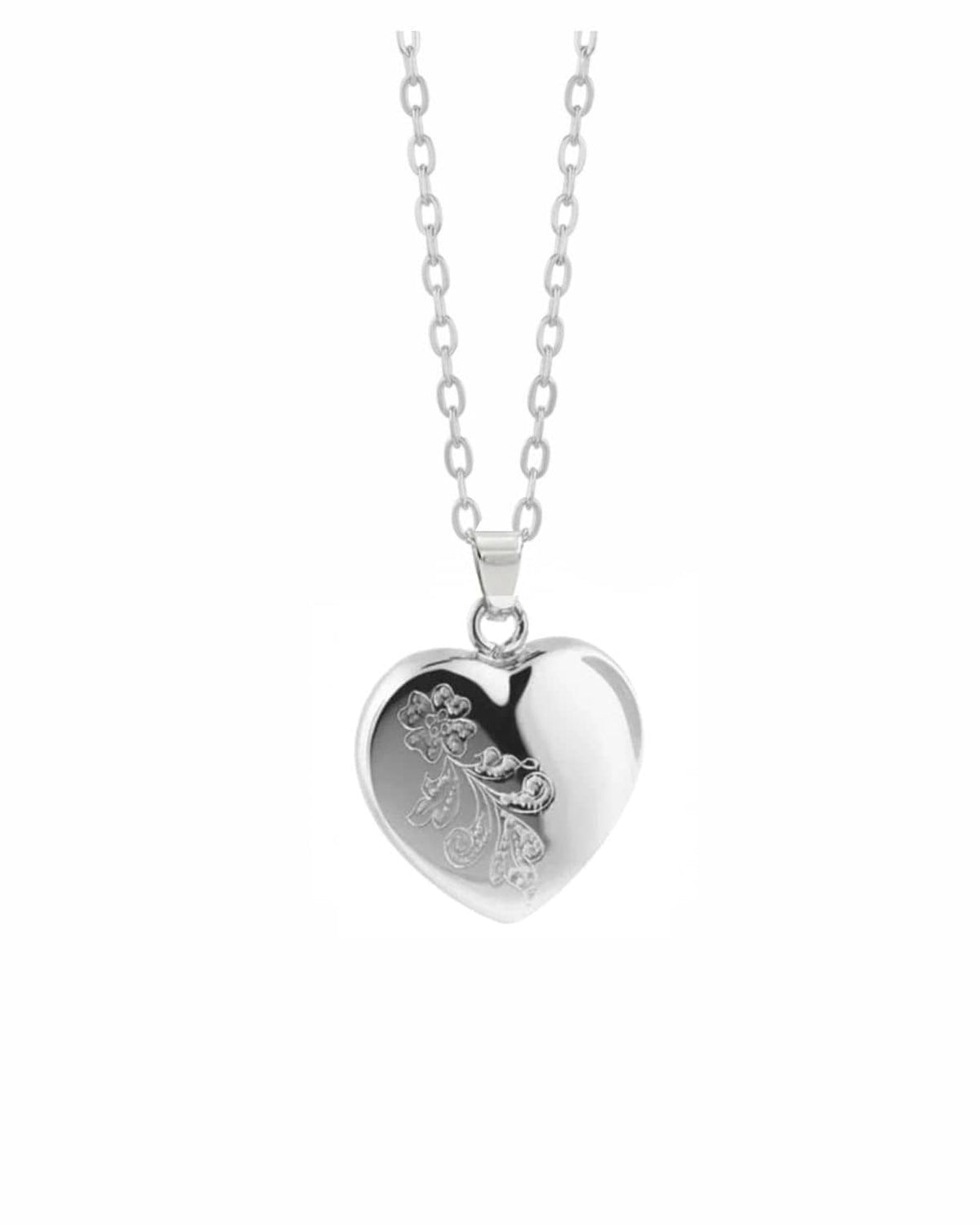 Loved Remembered 'Forget Me Not' Heart Pendant Urn