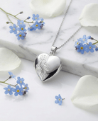 Loved Remembered 'Forget Me Not' Locket Urn