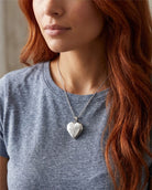 Loved Remembered 'Forget Me Not' Locket Urn