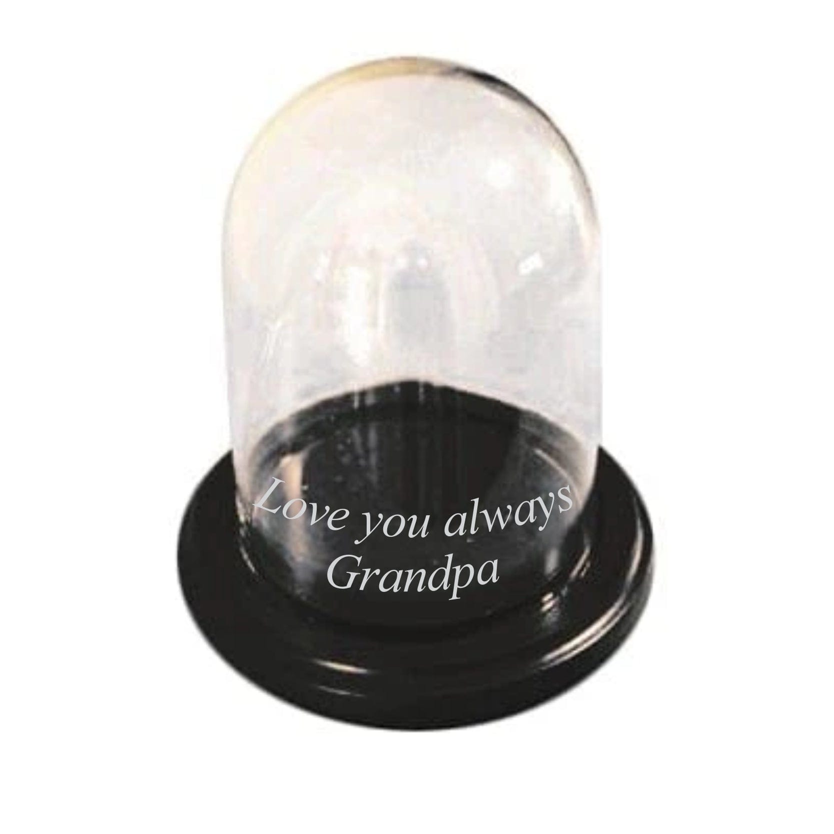 Loved Remembered Glass Dome
