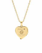 Loved Remembered Gold Angel Wing Pendant Urn