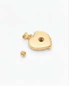 Loved Remembered Gold Angel Wing Pendant Urn
