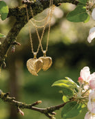 Loved Remembered Gold Angel Wing Pendant Urn