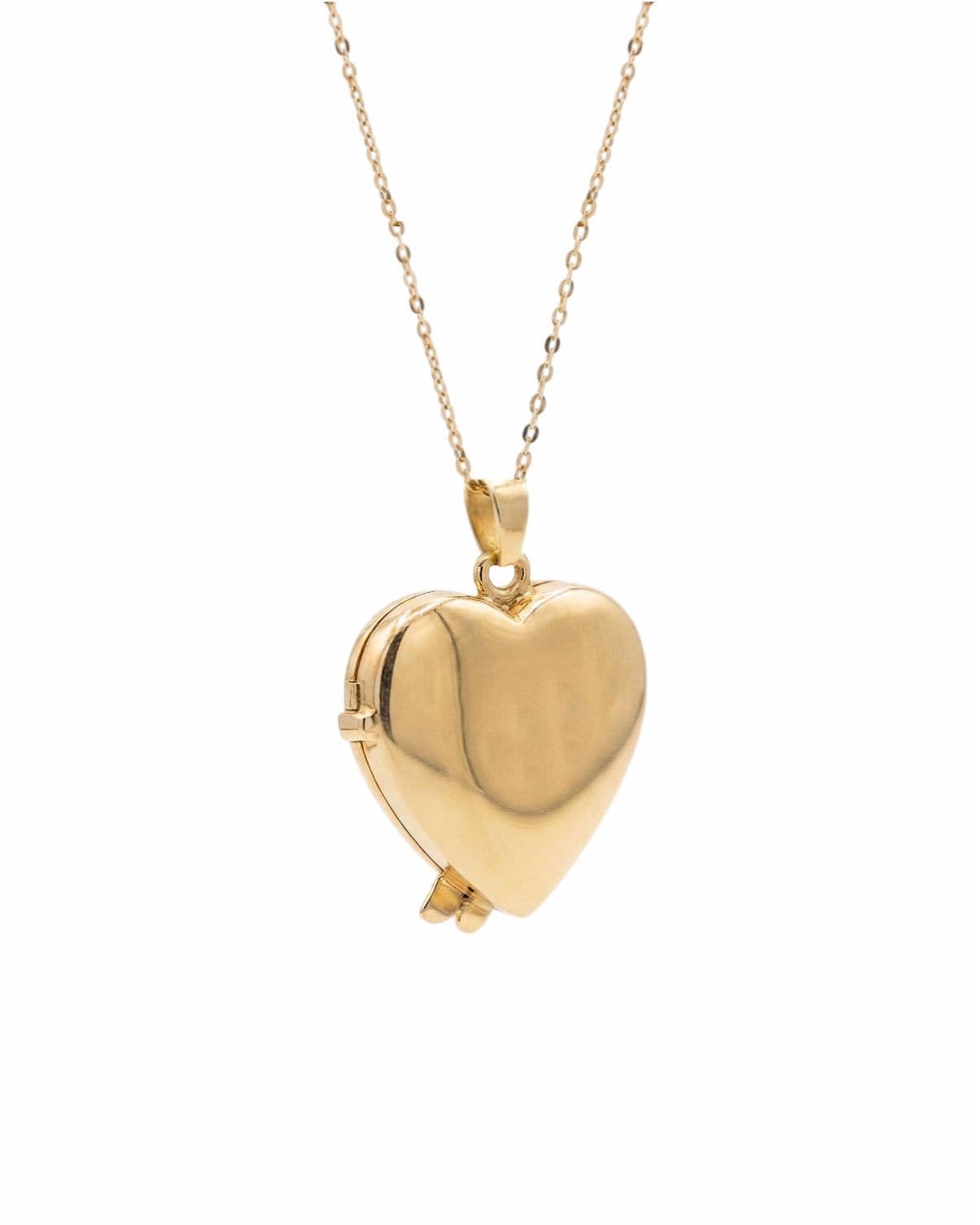 Loved Remembered Gold 'Angel Wing' Photo Print Locket