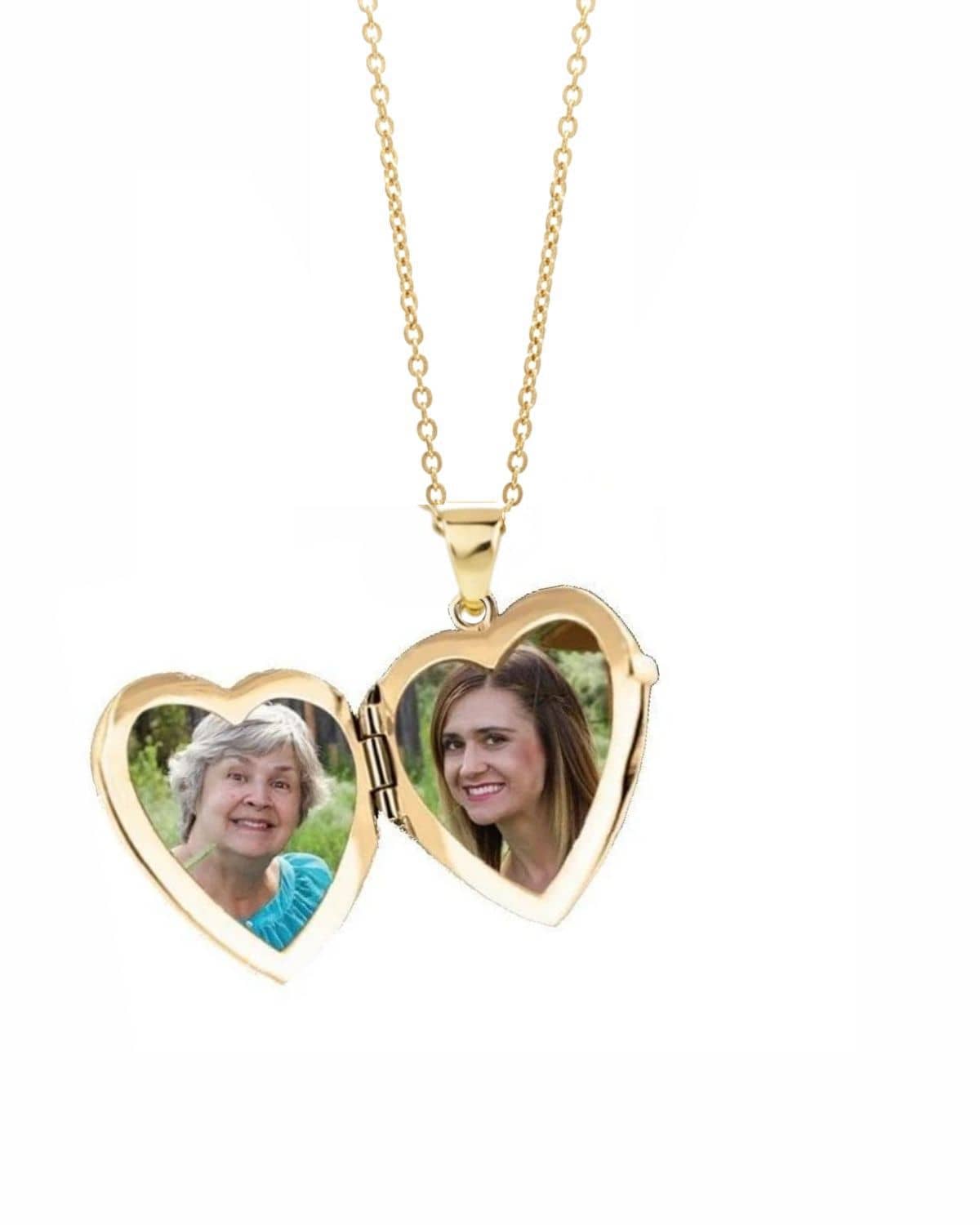 Loved Remembered Gold Filigree Heart Classic Locket