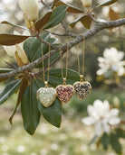 Loved Remembered Gold Filigree Heart Locket Urn