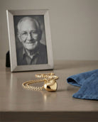 Loved Remembered Gold- Plated Stainless Steel Bubble Heart Urn