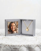 Loved Remembered Gold- Plated Stainless Steel Bubble Heart Urn