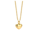 Loved Remembered Gold- Plated Stainless Steel Bubble Heart Urn