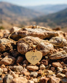 Loved Remembered Gold- Plated Stainless Steel Heart Pendant
