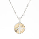 Loved Remembered Guilding Light Compass Pendant Urn