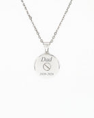 Loved Remembered Guilding Light Compass Pendant Urn