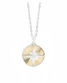 Loved Remembered Guilding Light Compass Pendant Urn