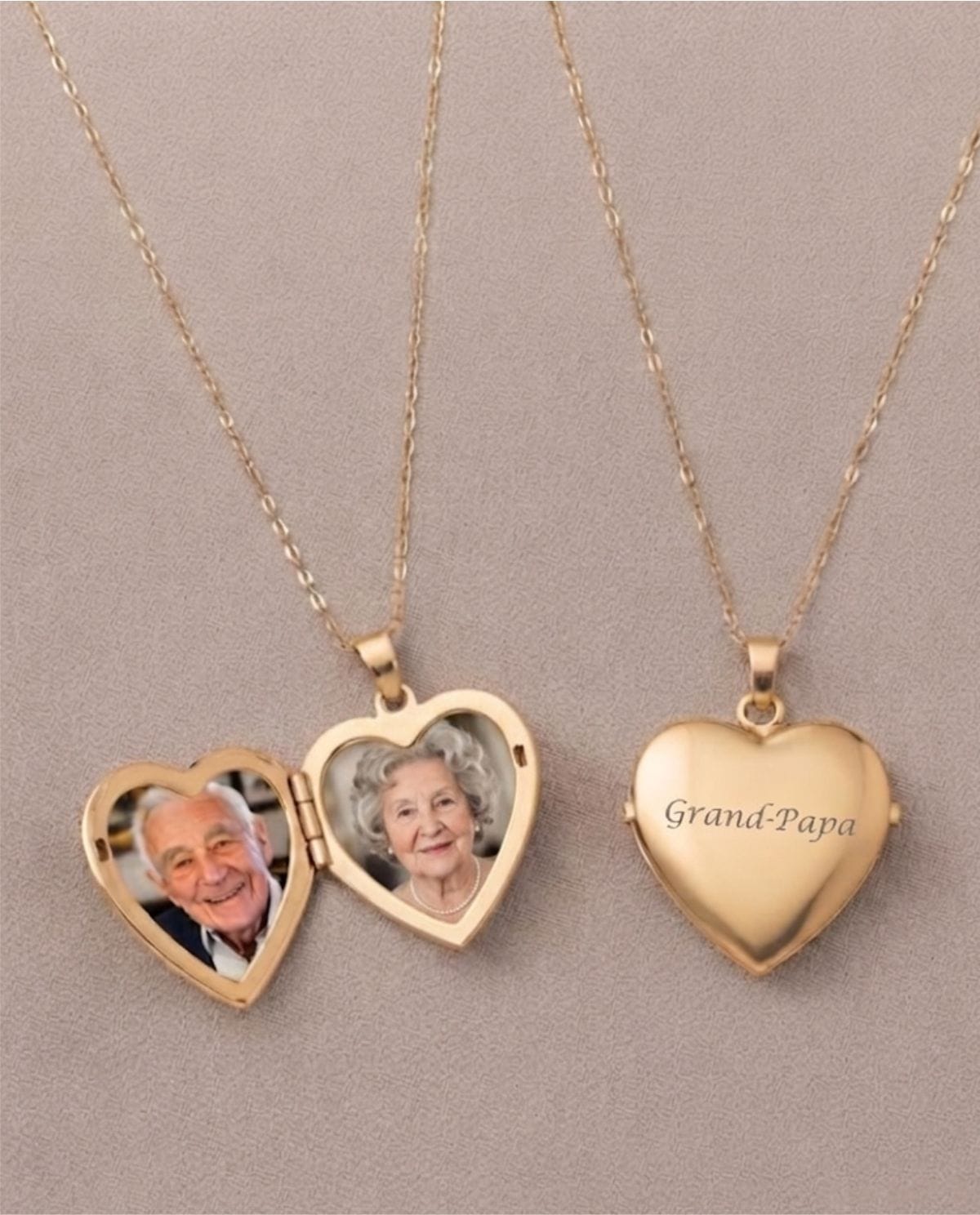 Loved Remembered 'Heirloom' Gold Classic Locket